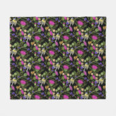 Scottish Thistle Cottcore Pattern Fleece Deken (Voorkant (Horizontaal))