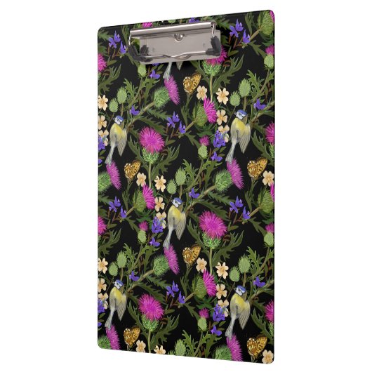 Scottish Thistle Cottcore Pattern Klembord (Links)