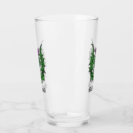 Scottish Thistle Custom Name Glas (Links)