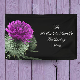  Scottish Thistle Family Gathering Spandoek