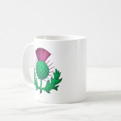 Scottish Thistle Koffiemok (Voorkant links)