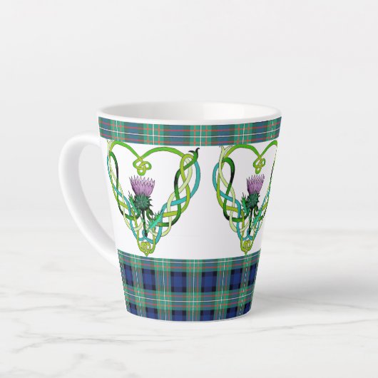 Scottish Thistle Latte Mok (Linkerhoek)