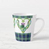 Scottish Thistle Latte Mok (Rechts)