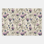 Scottish Thistle ontwerp Inpakpapier Vel (Voorkant 2)
