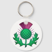 Scottish Thistle Sleutelhanger (Voorkant)