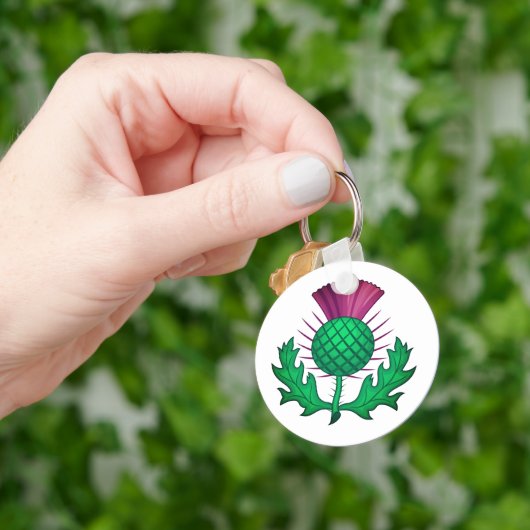 Scottish Thistle Sleutelhanger (Hand)