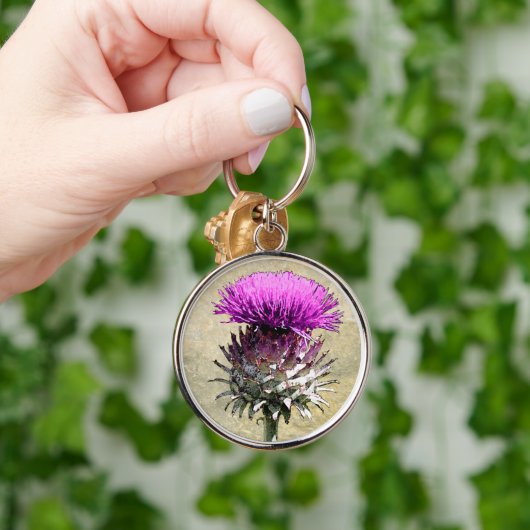 Scottish Thistle Sleutelhanger (Hand)