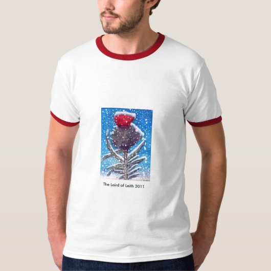 Scottish Thistle T-shirt (Voorkant)