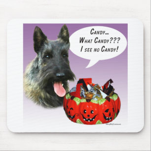 ScottishTerrier Halloween Snoep Muismat