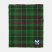 Scotts Beveridge Tartan Pset Fleece Deken (Voorkant)