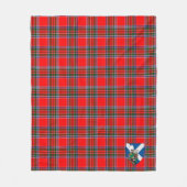 Scotts Binning Tartan Pset Fleece Deken (Voorkant)