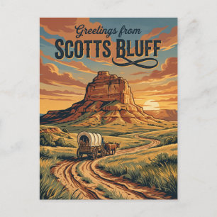 Scotts Bluff National Monument VS Briefkaart