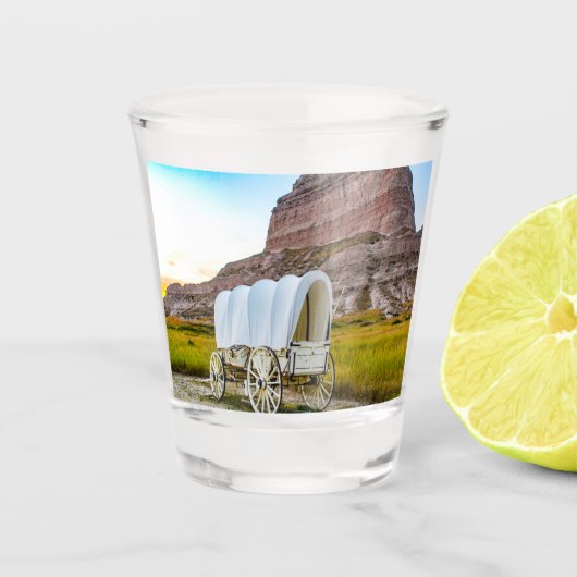 Scotts Bluff Shot Glass Glas (Voorkant)
