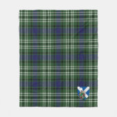 Scotts Blyth Tweeside District Tartan Pset Fleece Deken (Voorkant)