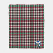 Scotts Borthwick Ancient Tartan Pset Fleece Deken (Voorkant)