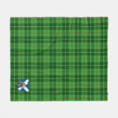 Scotts Boyle Tartan Pset Fleece Deken (Voorkant (Horizontaal))
