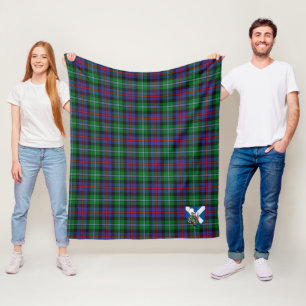 Scotts Calder Tartan Schotlandse ruit Fleece Deken