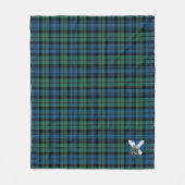 Scotts Campbell Ancient Tartan Pset Fleece Deken (Voorkant)