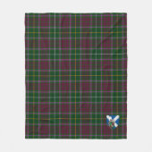 Scotts Carruthers Tartan Pset Fleece Deken (Voorkant)