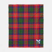 Scotts Charteris Tartan Pset Fleece Deken (Voorkant)