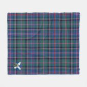 Scotts Cooper Ancient Tartan Pset Fleece Deken (Voorkant (Horizontaal))