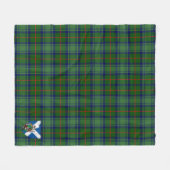 Scotts Cranston Modern Tartan Plaid Fleece Deken (Voorkant (Horizontaal))