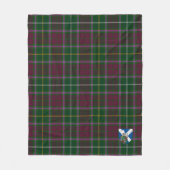 Scotts Crosbie Tartan Pset Fleece Deken (Voorkant)