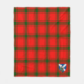 Scotts Darroch Tartan Pset Fleece Deken (Voorkant)