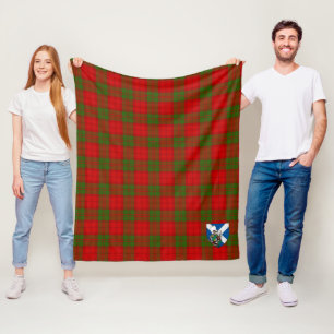 Scotts Dewar Schotse Ruit Plaid Fleece Deken