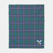 Scotts Douglas Modern Tartan Pset Fleece Deken (Voorkant)