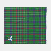 Scotts Duncan Tartan Pset Fleece Deken (Voorkant (Horizontaal))