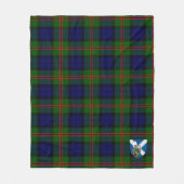 Scotts Dundas Tartan Pset Fleece Deken (Voorkant)