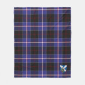 Scotts Dunlop Modern Tartan Pset Fleece Deken (Voorkant)