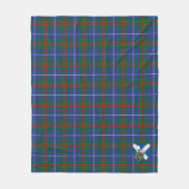 Scotts Edmonstone Tartan Pset Fleece Deken (Voorkant)