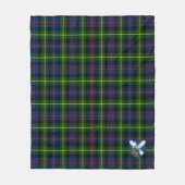 Scotts Farquharson Modern Tartan Pset Fleece Deken (Voorkant)