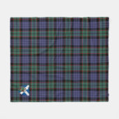 Scotts Fletcher Modern Tartan Pset Fleece Deken (Voorkant (Horizontaal))