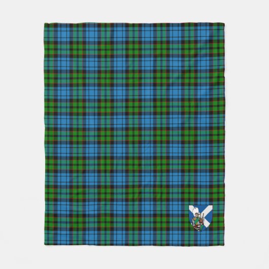 Scotts Fletcher Tartan Pset Fleece Deken (Voorkant)