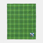 Scotts Forrester Hunting Tartan Fleece Deken (Voorkant)
