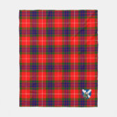 Scotts Fraser Modern Tartan Plaid Fleece Deken (Voorkant)