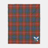 Scotts Fraser Tartan Pset Fleece Deken (Voorkant)