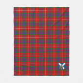 Scotts Fraser Tartan Pset Fleece Deken (Voorkant)