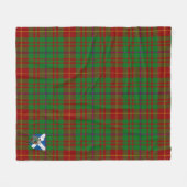 Scotts Fulton Tartan Pset Fleece Deken (Voorkant (Horizontaal))