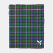 Scotts Galbraith Tartan Pset Fleece Deken (Voorkant)