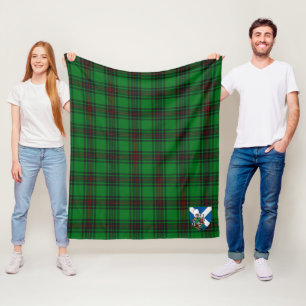 Scotts Ged Schotse Ruitpatroon Fleece Deken