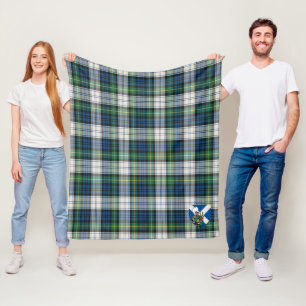 Scotts Gordon Jurk Oude Tartan Schotlandse Ruit Fleece Deken