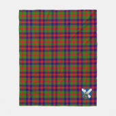 Scotts Gow Tartan Pset Fleece Deken (Voorkant)