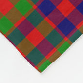 Scotts Gow Tartan Pset Fleece Deken (Hoek)