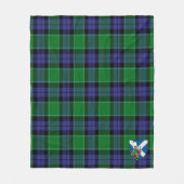 Scotts Graham of Menteith Modern Tartan Pset Fleece Deken (Voorkant)