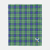 Scotts Haliburton Tartan Pset Fleece Deken (Voorkant)