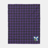 Scotts Horsburgh Tartan Fleece Deken (Voorkant)